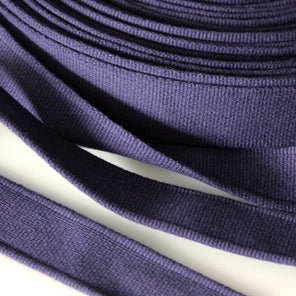 Cotton Strap Webbing 28mm - Damson