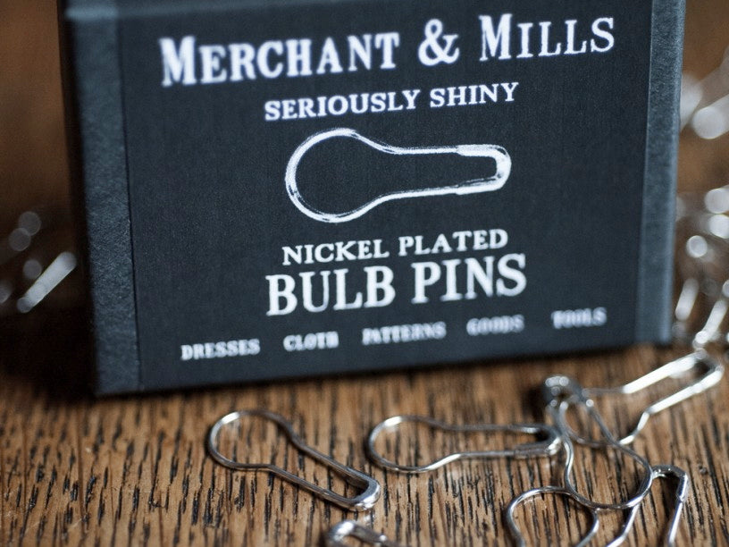 Merchant and Mills - Silver Bulb Safety Pins