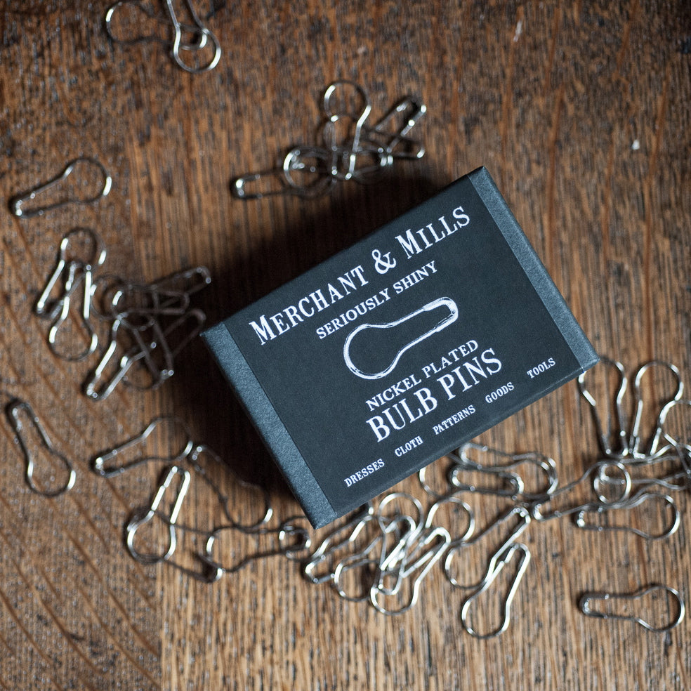 Merchant and Mills - Silver Bulb Safety Pins