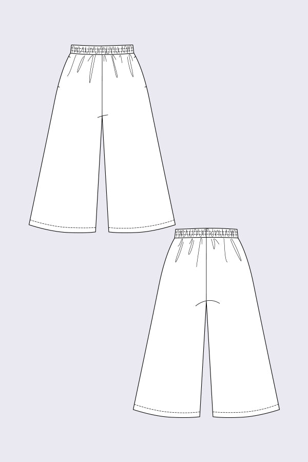 Named Clothing - Ninni Elastic Waist Culottes