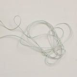 Nylon Bracelet Cord - White 1mm