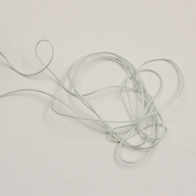 Nylon Bracelet Cord - White 1mm, Ribbons and Trims