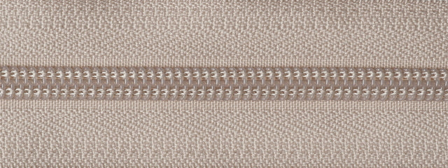Nylon Open-Ended Zip - Beige 572