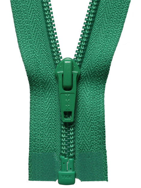 Nylon Open-Ended Zip - Emerald 152