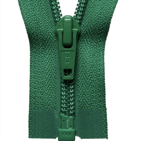 Nylon Open-Ended Zip - Emerald 152