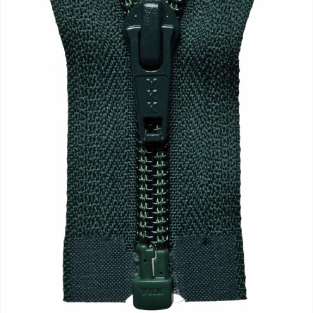 Nylon Open-Ended Zip - Forest Green 890