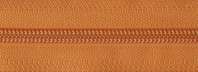 Nylon Open-Ended Zip - Gold 848