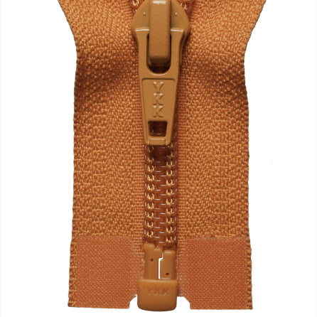 Nylon Open-Ended Zip - Gold 848