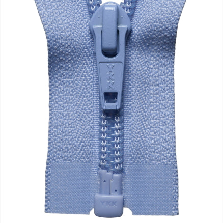 Nylon Open-Ended Zip - Iris 268