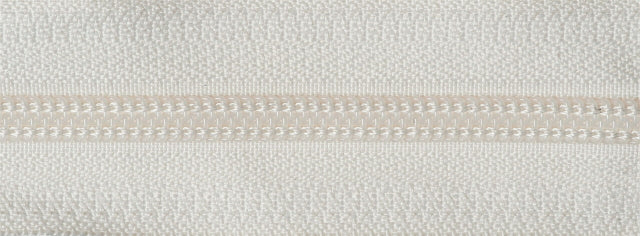 Nylon Open-Ended Zip - Ivory 841