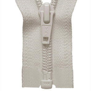 Nylon Open-Ended Zip - Ivory 841