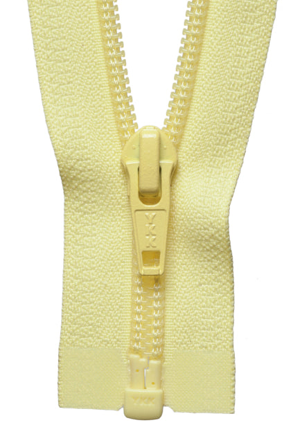 Nylon Open-Ended Zip - Lemon 503