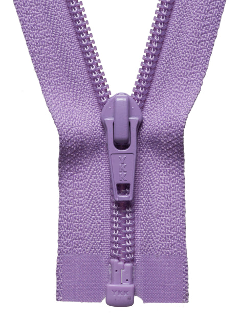 Nylon Open-Ended Zip - Light Orchid 244