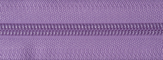 Nylon Open-Ended Zip - Light Orchid 244