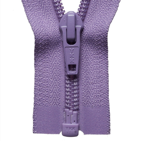 Nylon Open-Ended Zip - Light Orchid 244