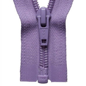 Nylon Open-Ended Zip - Light Orchid 244