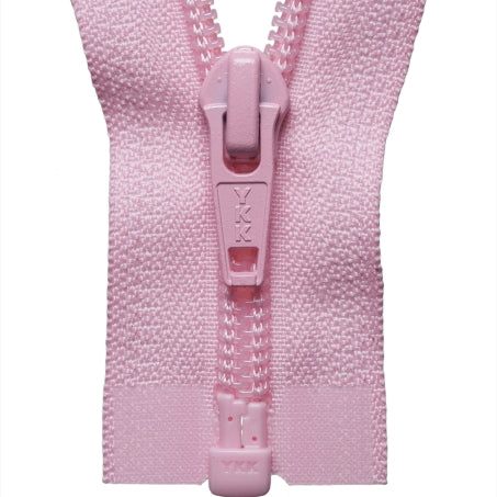 Nylon Open-Ended Zip - Mid Pink 513