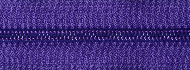Heavy Nylon Open-Ended Zip - Purple 218