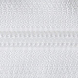 Heavy Nylon Open-Ended Zip - White 501