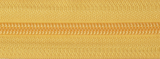 Nylon Open-Ended Zip - Yellow 001
