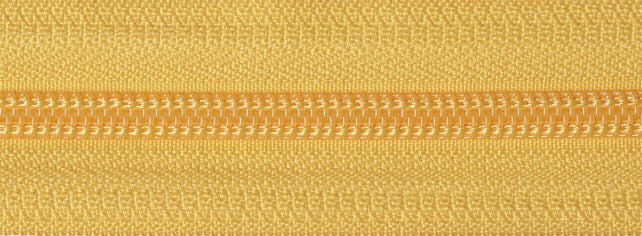 Heavy Nylon Open-Ended Zip - Yellow 001