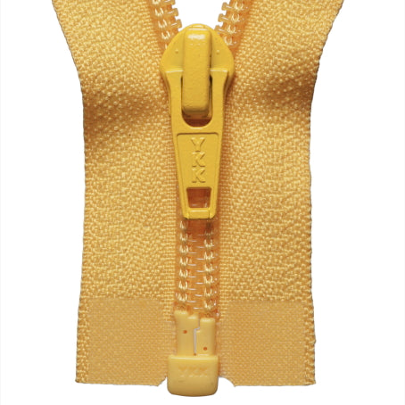 Nylon Open-Ended Zip - Yellow 001