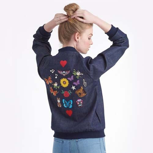 Simplicity 8418 - Zip-Up Bomber Jacket