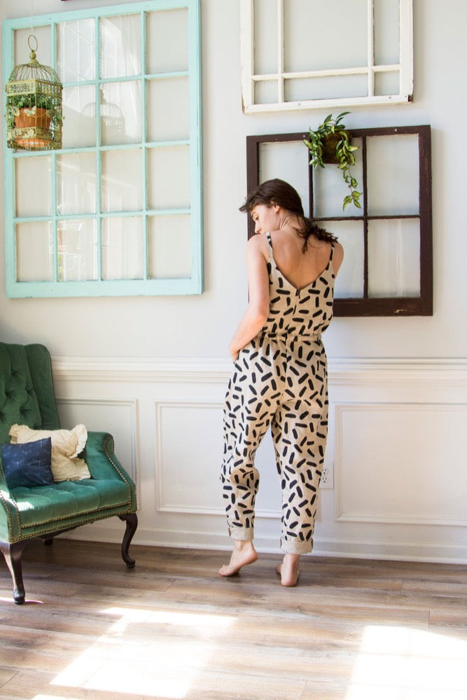 Untitled Thoughts - Olive Jumpsuit - PDF Pattern