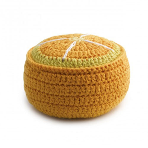 crochet fruit fixing weight or pin cushion 