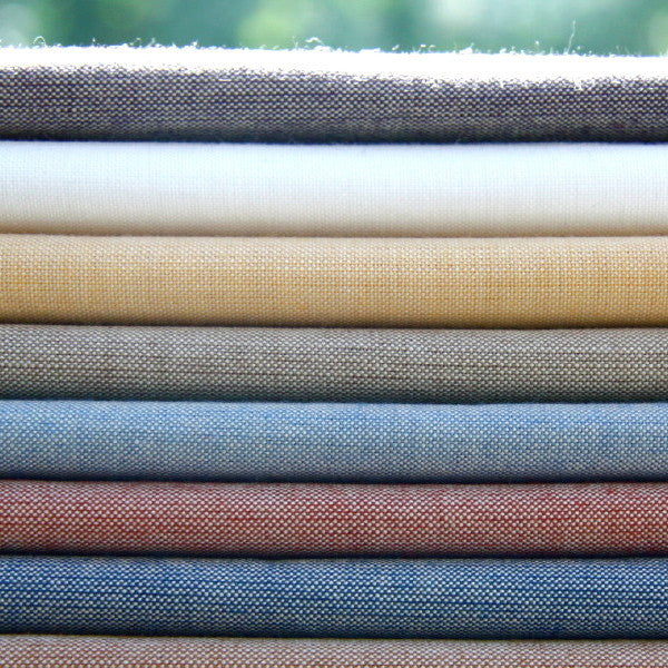 Organic Cotton Crossweave - Ruby Marl