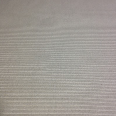 Organic Cotton Ribbed Jersey - Off White