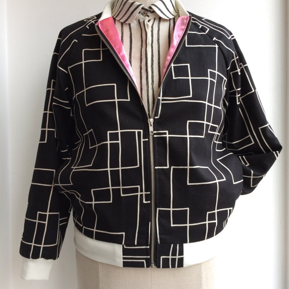 Simplicity 8418 - Zip-Up Bomber Jacket