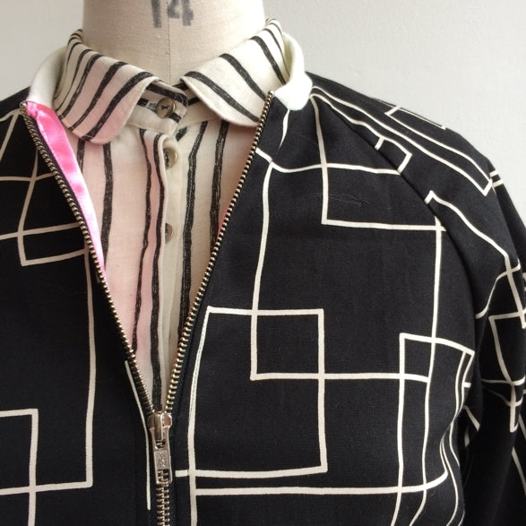 Simplicity 8418 - Zip-Up Bomber Jacket