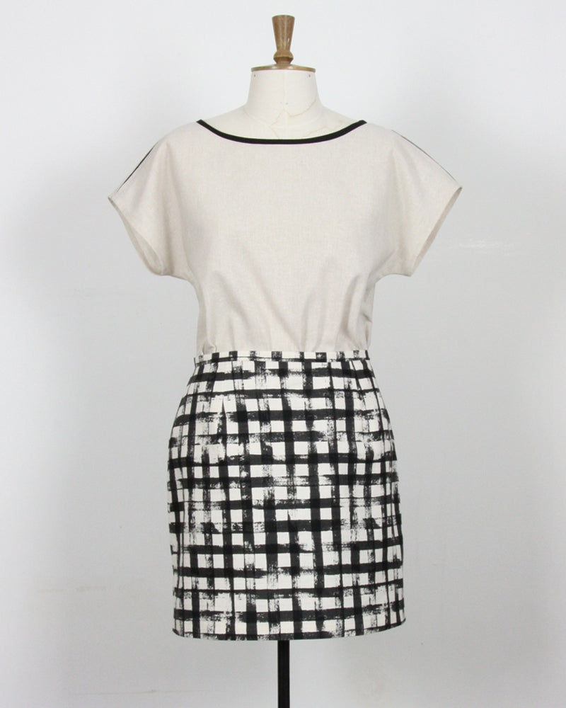 New Look Women's 6217 - Casual Jacket, Top & Skirt