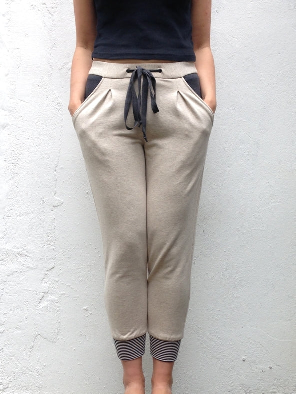 Organic Cotton Fleece - Anthracite Marl