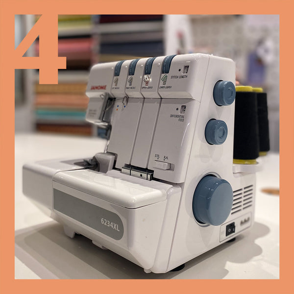 Overlocker Weekend: Build Your Skills & Make 2 Garments