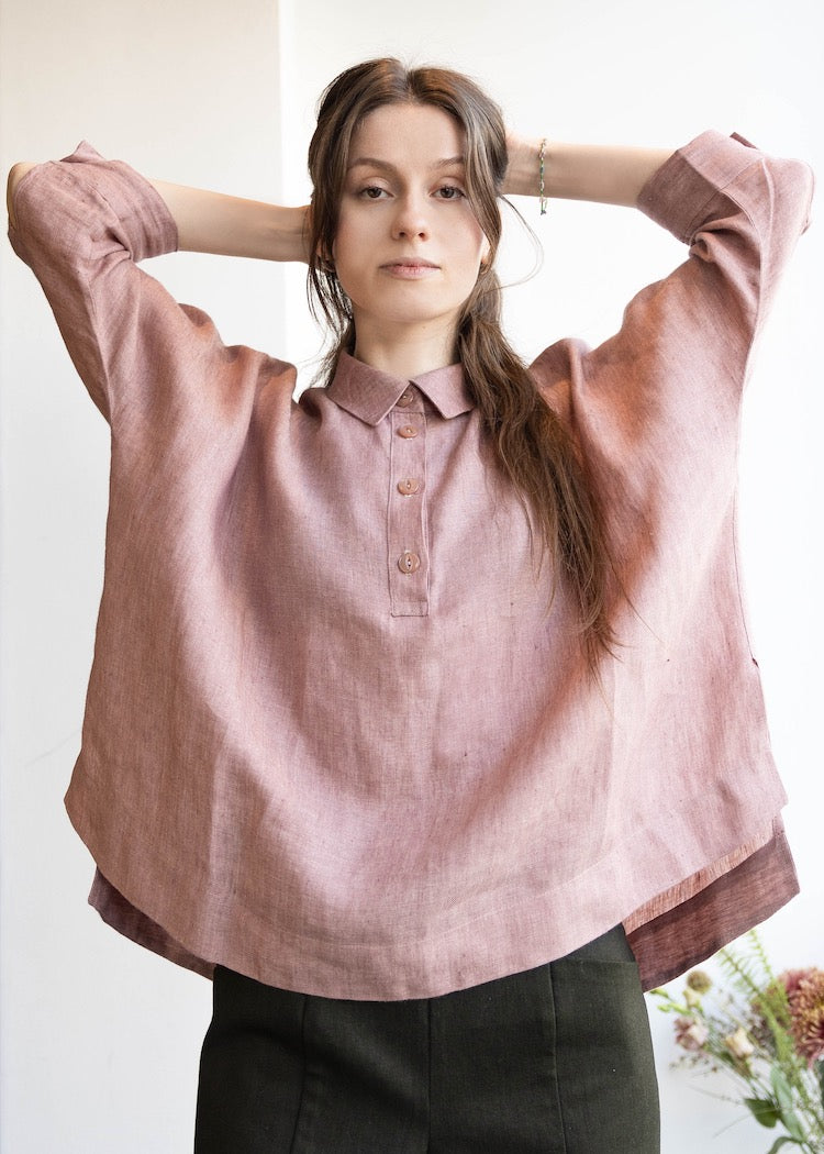 Weekend Workshop: Half Placket Shirt with Stand-Up Collar