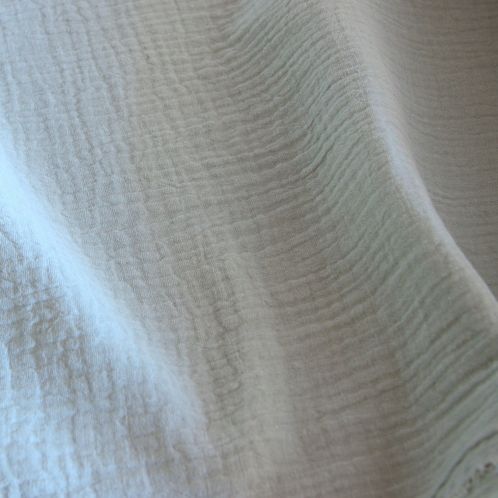 Cotton Double Gauze - Pale Blue