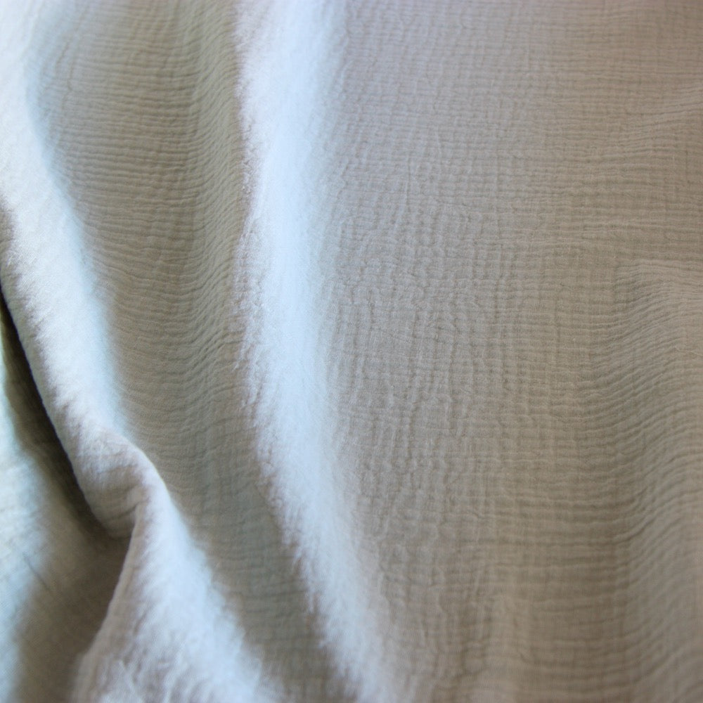 Cotton Double Gauze - Pale Blue