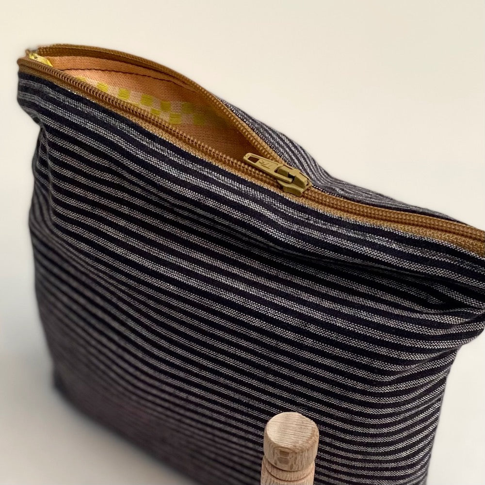 Introduction to Machine Sewing: Make a Lined Zip Top Pouch