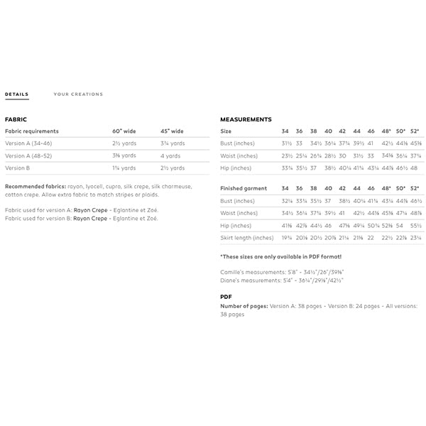 Deer and Doe - Pensee Dress