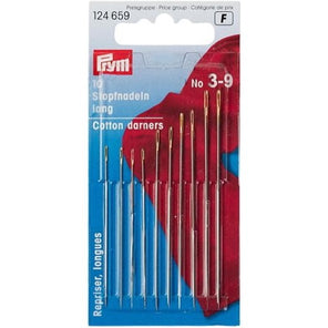 Prym 124659 - Cotton Darning Needles No. 3-9