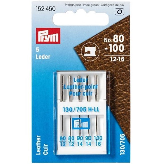 Prym 152450 - Sewing Machine Needles - Leather