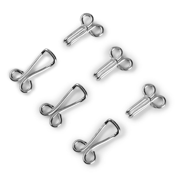 Prym 261458 - Jerkin Hooks & Eyes - Black No. 9