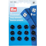 Prym 341164 - Snap Fasteners - Black 9mm