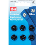 Prym 341168 - Snap Fasteners - Black 13mm