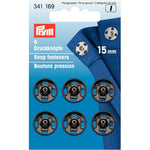 Prym 341169 - Snap Fasteners - Black 15mm