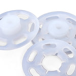 Prym 347153 - Plastic Snap Fasteners - Transparent 21mm