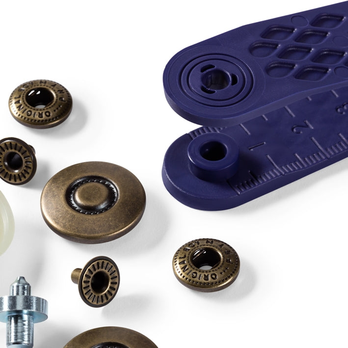 Prym 390376 - Anorak Press Fasteners - Silver 20mm