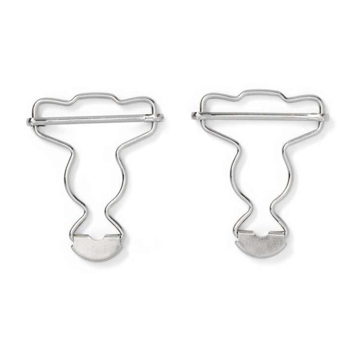 Prym 416435 - Dungaree Buckles - Silver 40mm